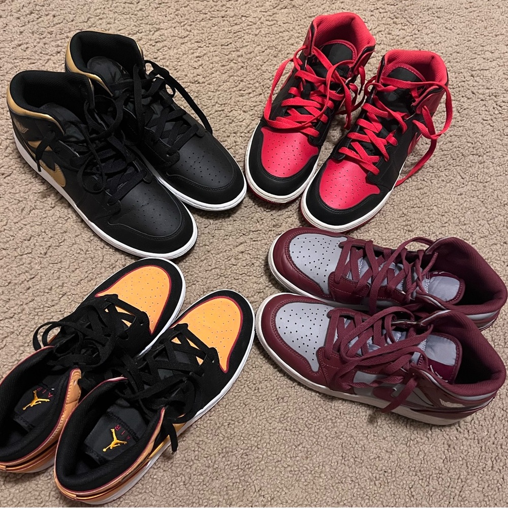 4 Jordan Sneaker Bundle
